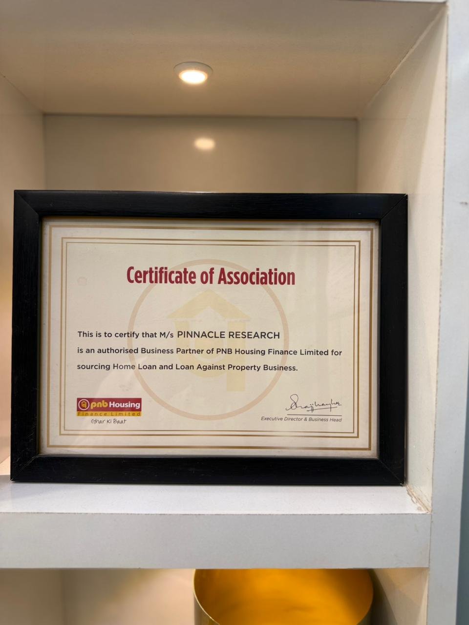 Financial Consultant in Mumbai Award
